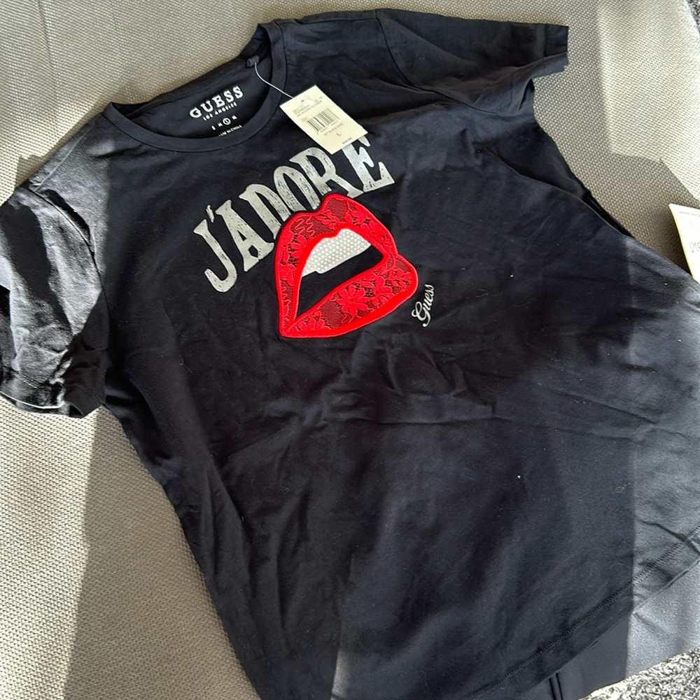 Guess j adore T-shirt size large Preloved no tags attached